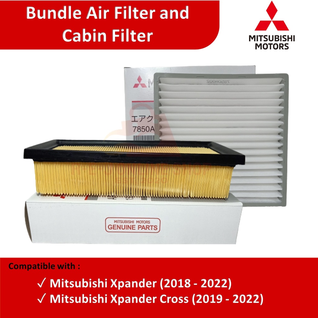 Bundle Air Filter and Cabin Filter for Mitsubishi Xpander / Xpander