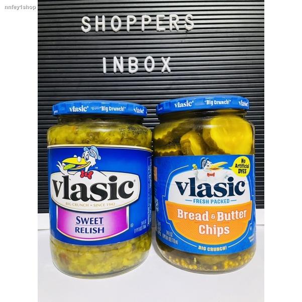 Vlasic Sweet Pickle Relish or Bread and Butter Chips 710ml (24oz