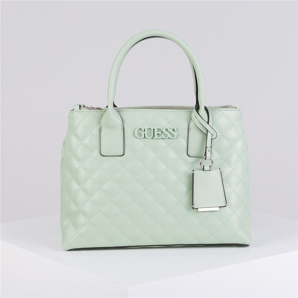 guess mint green handbag