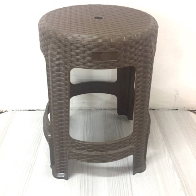 Rattan plastic chair stool | Shopee Philippines