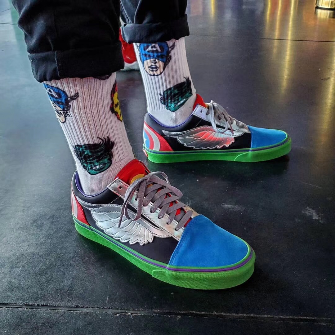 captain america vans