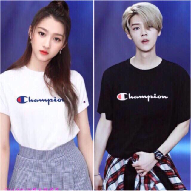 Black Couple shirt #Champion T1 