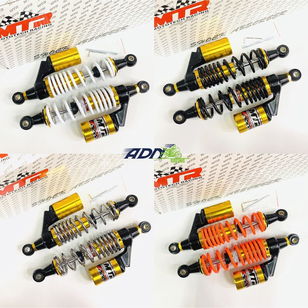 ADN Racing MTR 310mm rear shock for Xrm Wave. Motorcycle rear shock