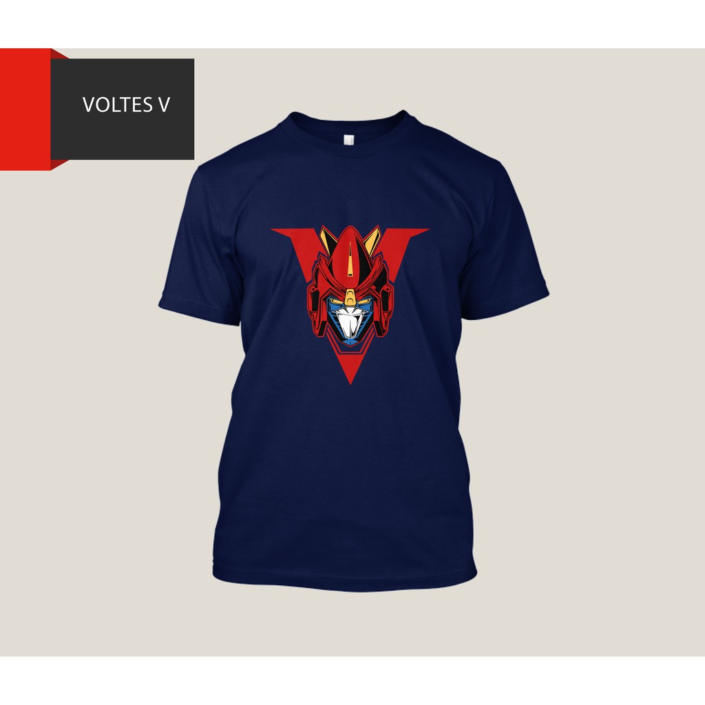 Voltes V T Shirt Design Print Shopee Philippines