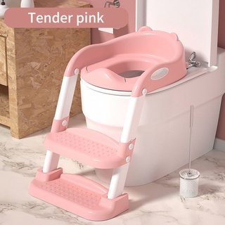 Foldable Baby Toilet Seat Kids Toilet With Adjustable Ladder Toilet Trainer Seat Child Potty Chair