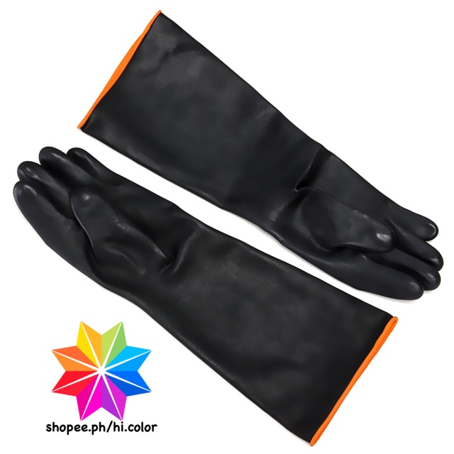 rubber gloves shopee