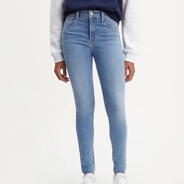 levi's premium 720 high rise super skinny