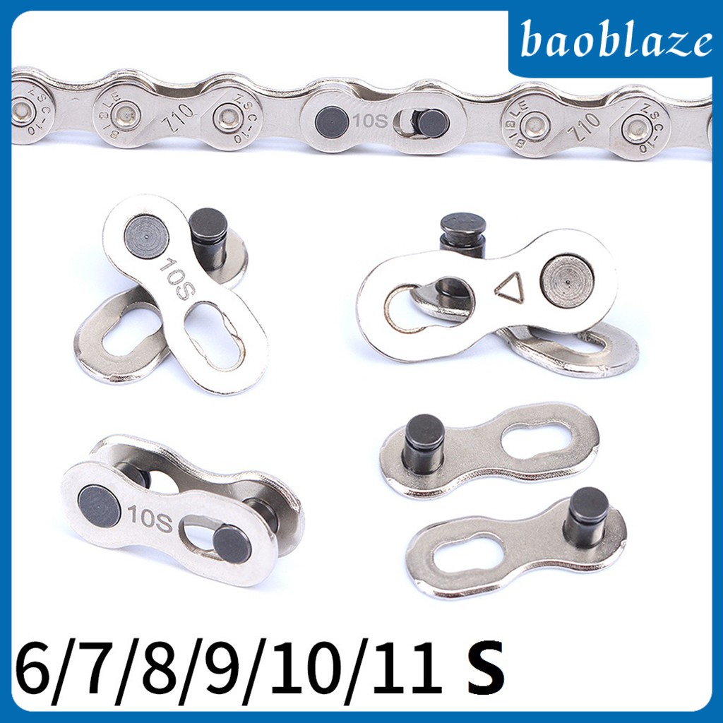 Bicycle Missing Link 611 Speed Chain Reusable Master Chain Joint Link Shopee Philippines