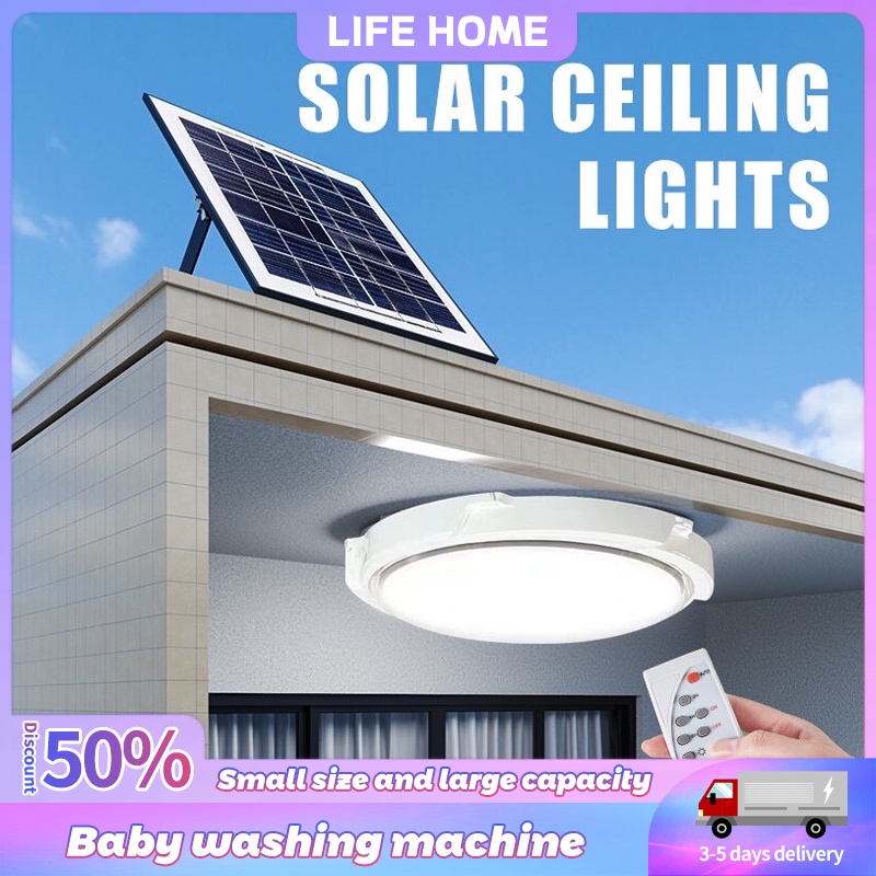 Solar light ceiling light indoor LED 100/200/300W solar light indoor