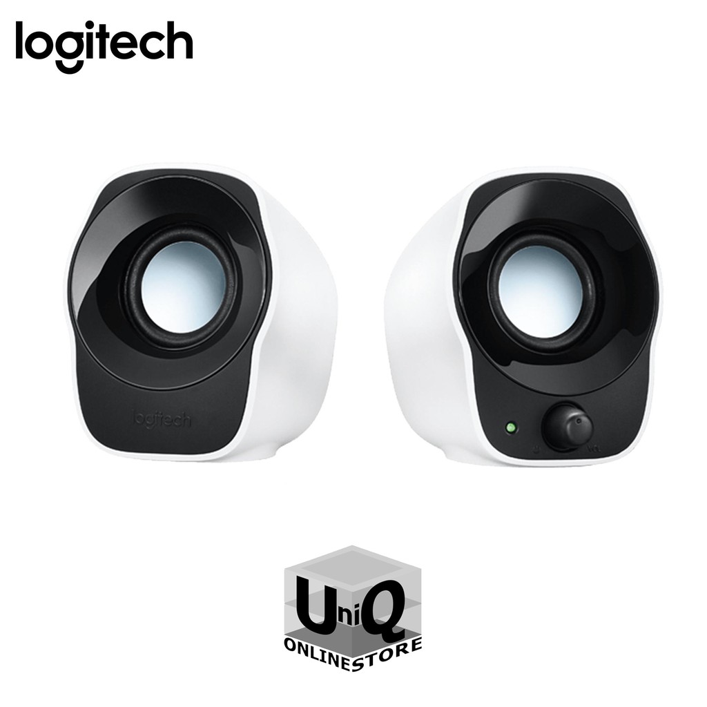 Logitech Z120 Compact Stereo Speakers For Your Desktop/Laptop Speakers