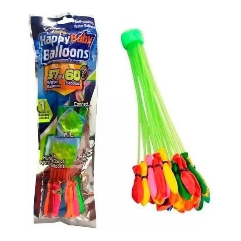 Selfsealing Water Magic Balloons 37 balloons in 60 seconds Baby Joy
