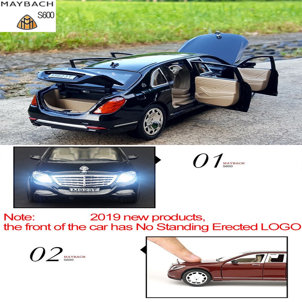 1 24 Diecast Thebenz Maybach S600 Extended Elegant Limousine Limo