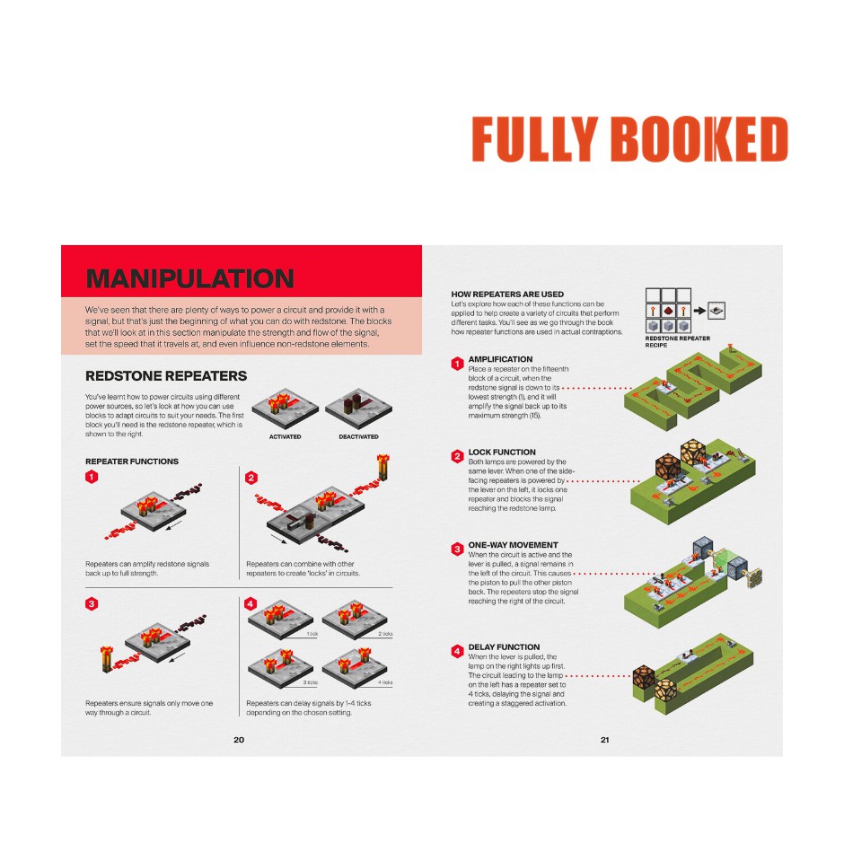 Minecraft Guide To Redstone Hardcover By Ab Mojang Shopee Philippines
