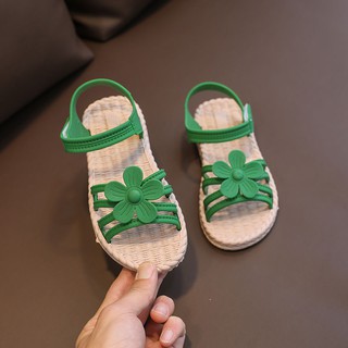 【Smile】Korean Fashion Girls Sandals Comfortable Casual Beach Kids Sandals