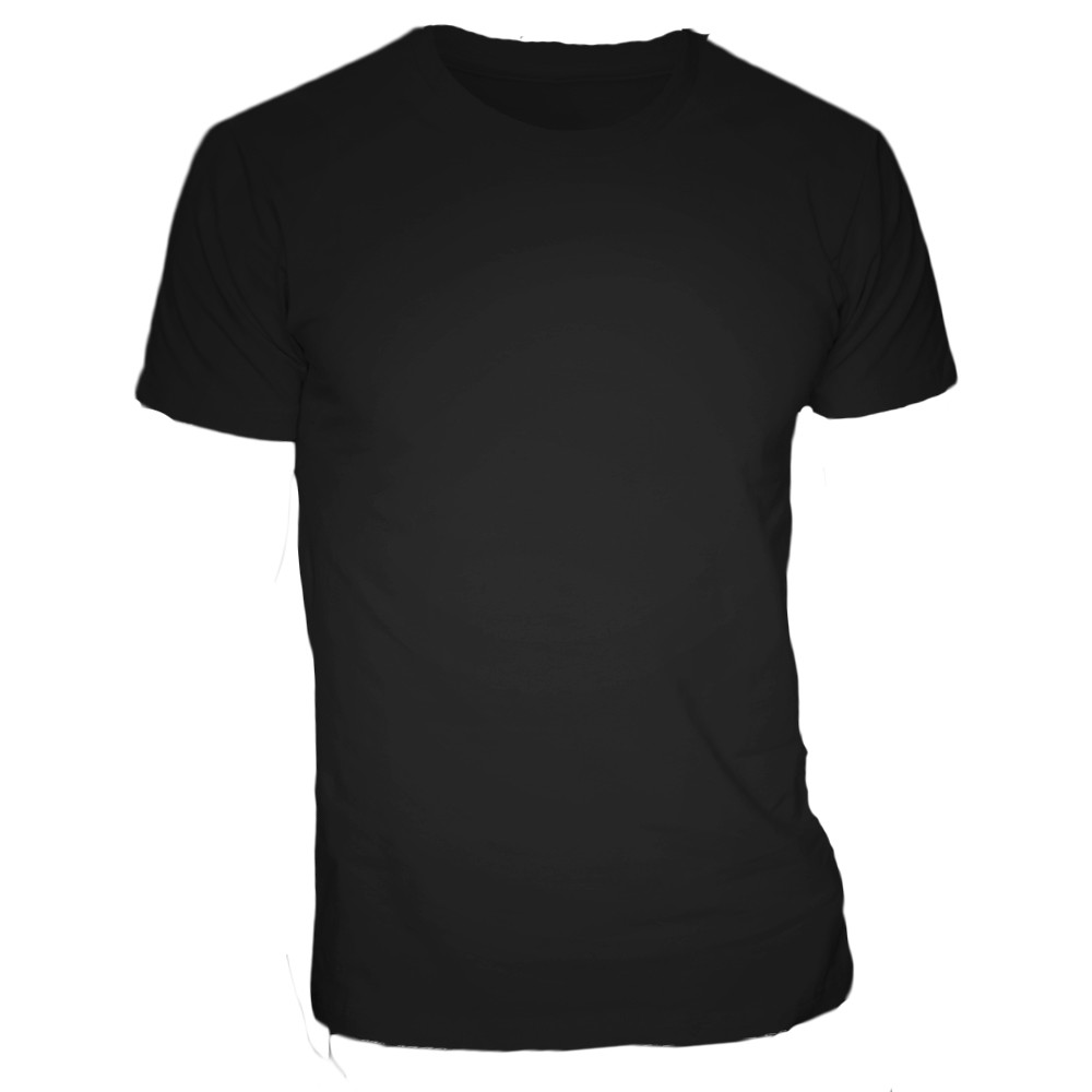 black tshirt plain