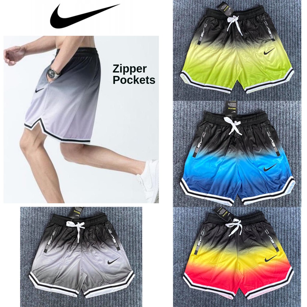 nike dri fit shorts mens zipper pockets
