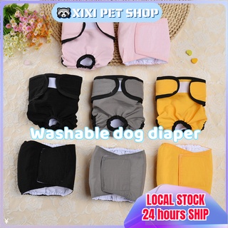 【COD&Local Stock】Reusable Dog Diaper Washable Pet Daipers Underwear Clothes Physiological Pants for Male Female Dogs