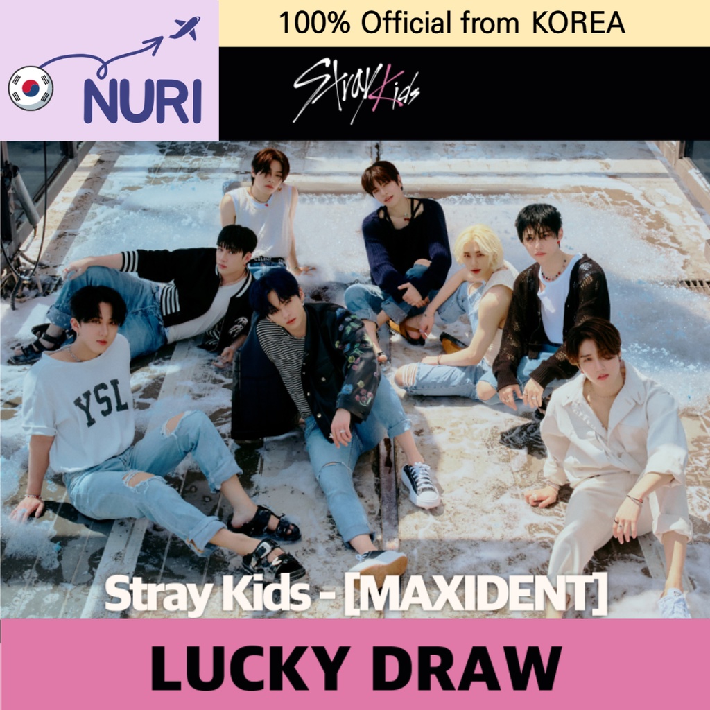 STRAY KIDS MAXIDENT Soundwave Lucky draw event Shopee Philippines
