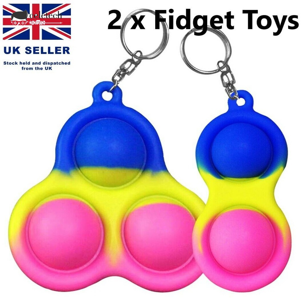 Simple Dimple Silent Sensory Fidget Toy Autism Classroom Adult Special