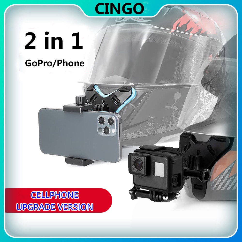 Gopro Helmet Holder Helmet Accessories Motorcycle Riding Phone Holder
