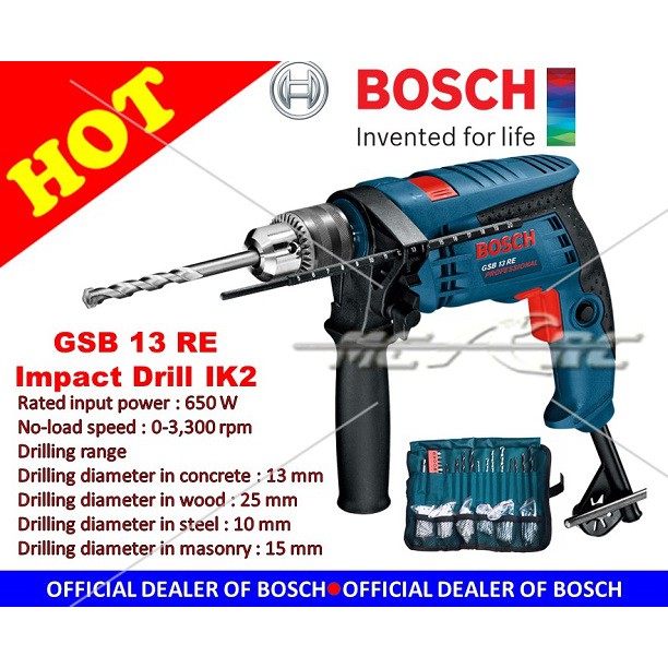 Bosch Gsb 13 Re Wrap Impact Drill Shopee Philippines