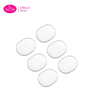 The Sexy Sole Silicone Spots 6pcs. Pack Clear