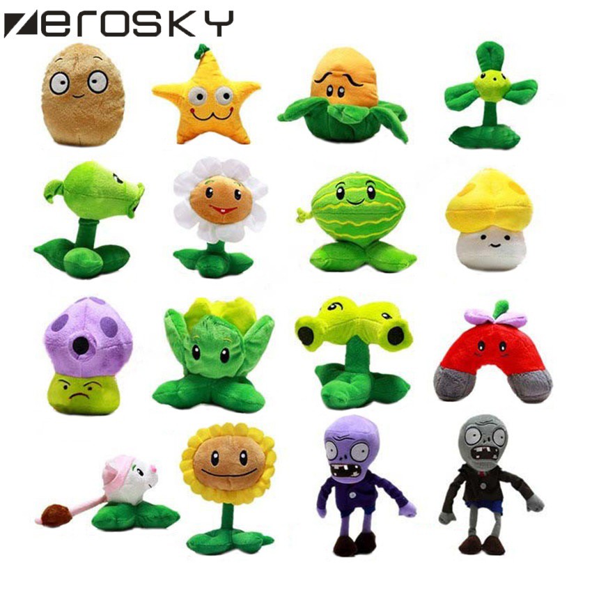 plants vs zombies plushys