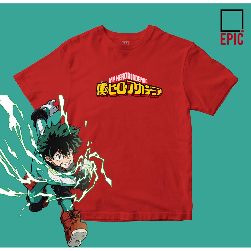 ANIME MY HERO ACADEMIA SHIRT(UNISEX) (COTTON) (REGULAR FIT) Shopee
