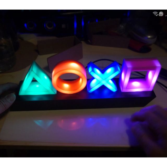 playstation icon lights