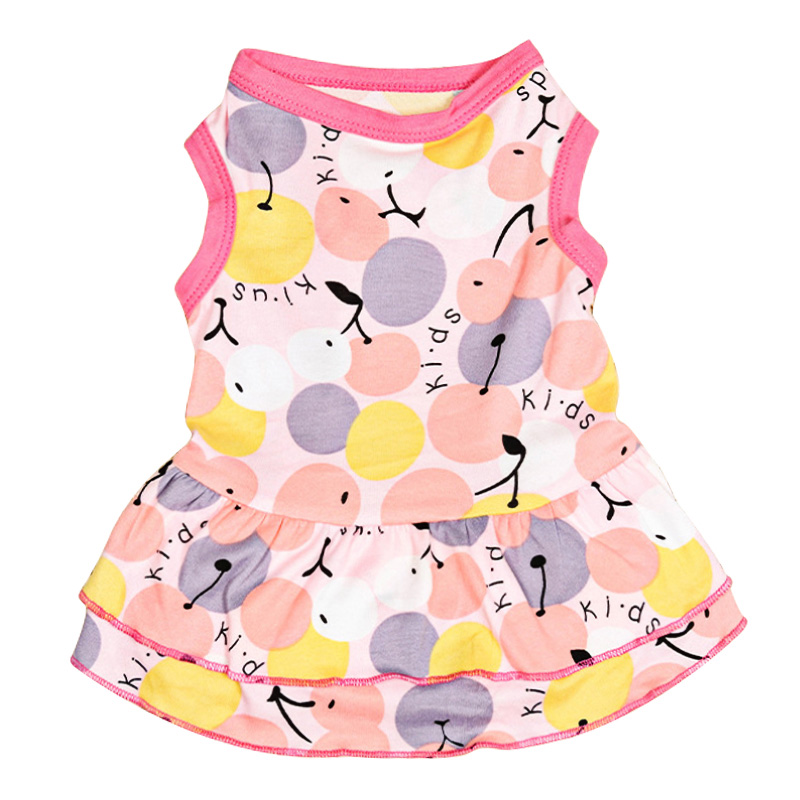 New Fashion Dog Dress Pet Skirts Pet Clothes Summer Clothes for Dogs Cat Clothes Princess Mini Skirt Comfortable Soft and Elastic Thin Small Dog Cat Clothes #9
