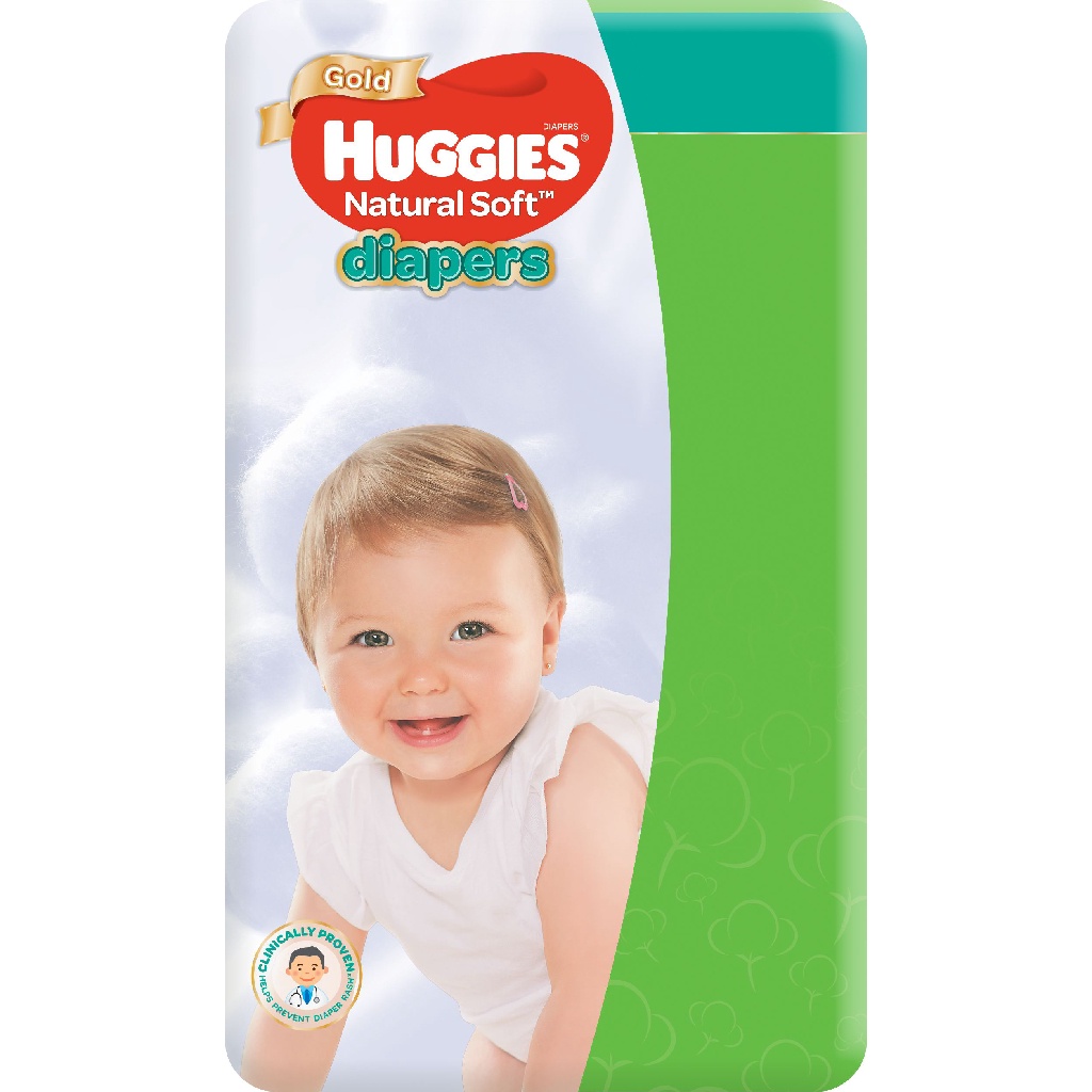 Huggies Natural Soft Diapers Large 50 Pcs Shopee Philippines