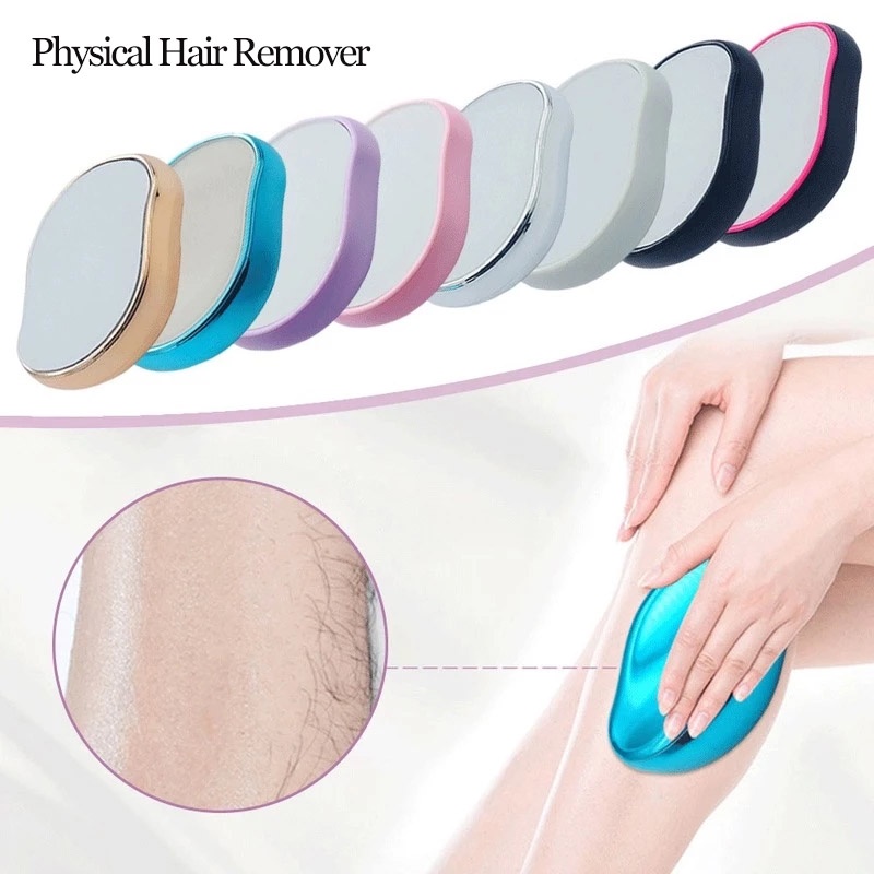 Physical Hair Remover Crystal Hair Eraser Reusable Painless Safe