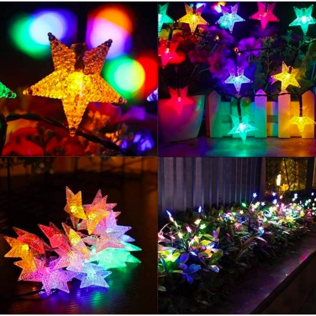mabuhay Star flower star 50 light LED Christmas light with sound ...