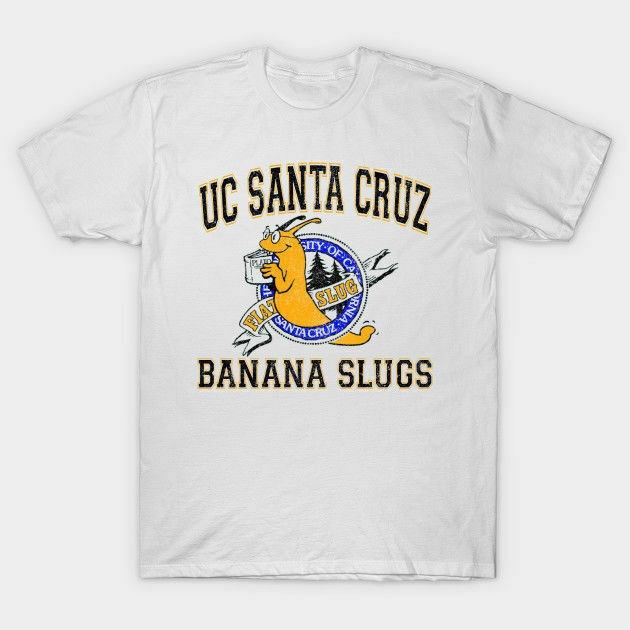 santa cruz banana slugs shirt