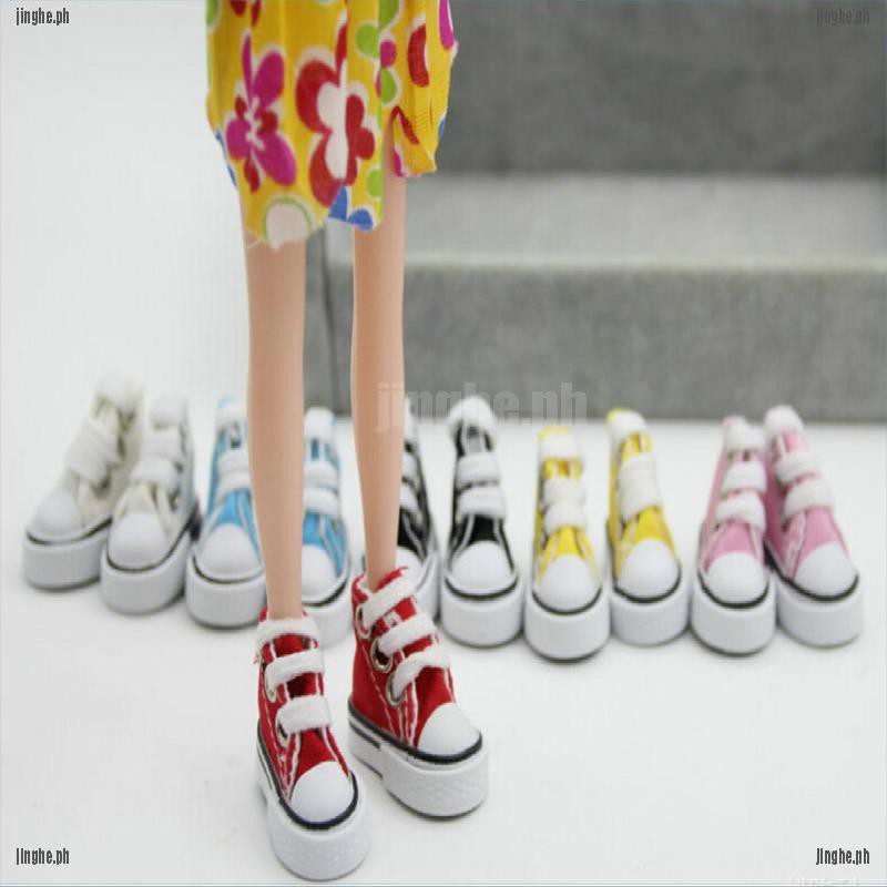 4Pairs Fashion Sneackers For Doll Mini Toy for  Doll Shoes Accessories JH