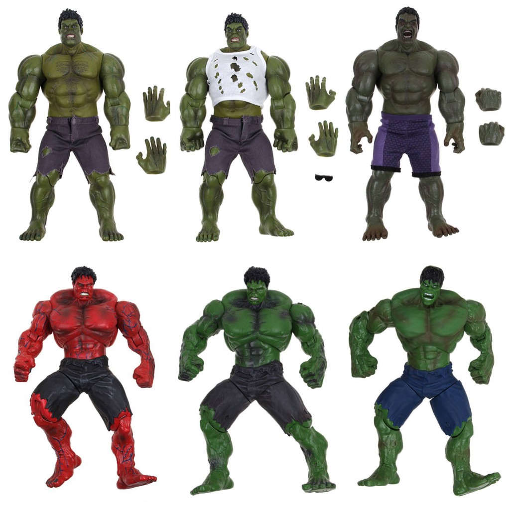 10 Marvel Legends The Avengers Incredible Hulk Red Hulk Loose Figure Kids Toy Shopee Philippines - red hulk egg roblox