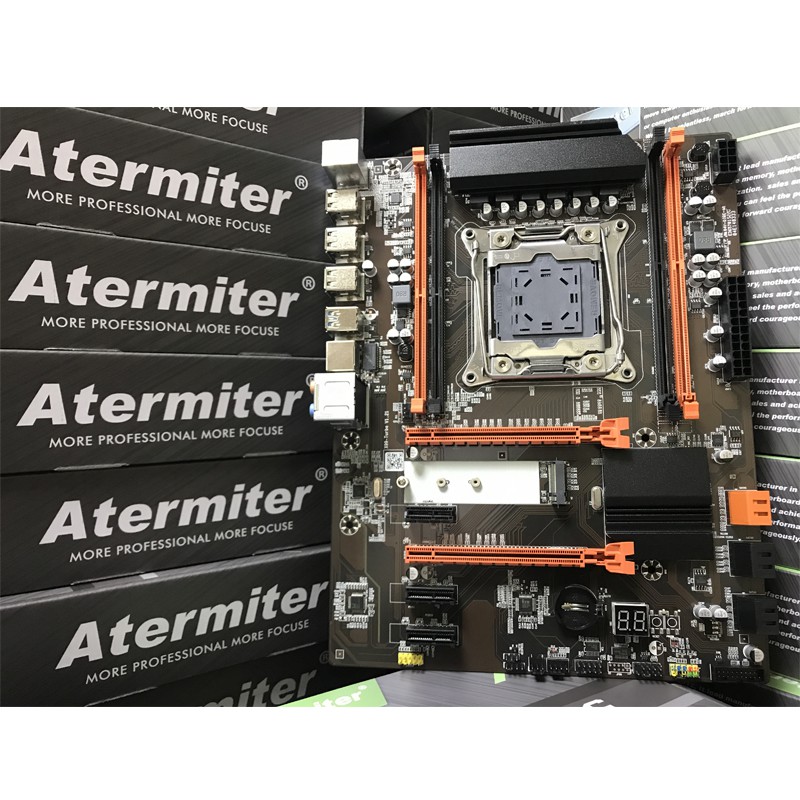 Atermiter X99 Turbo DDR4 D4 Motherboard Set With Xeon E5 2620 V3