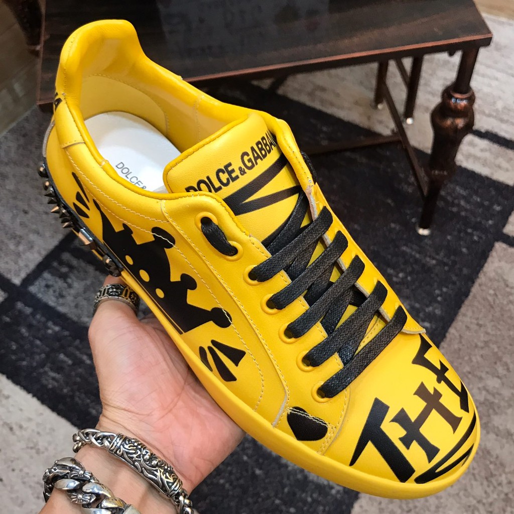d and g shoes yellow