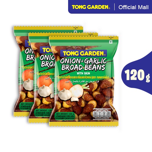 TONG GARDEN Onion and Garlic Broad Beans with Skin 120g. Shopee Philippines