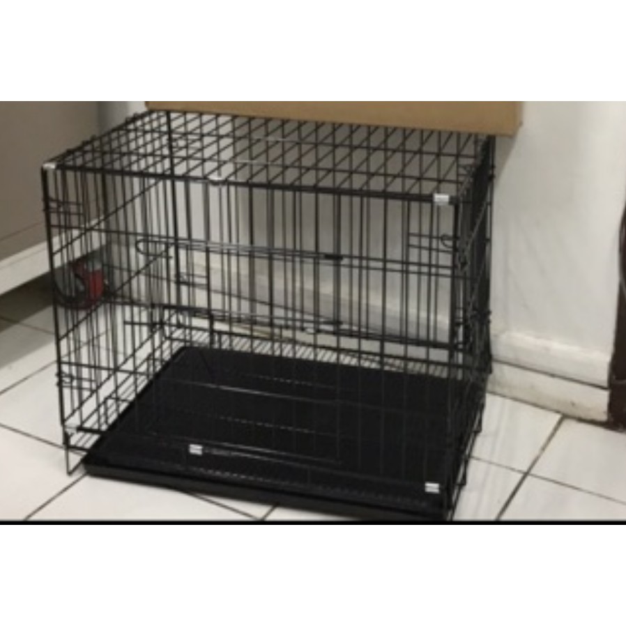 XL，Large pet cage，Black pet cage collapsible dog / cat / chicken / rabbit cage #7