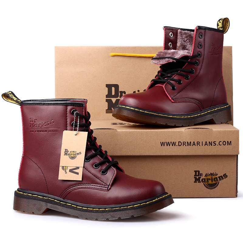 Import Retro Martin Boots High Top Dr.Martens Leather Boots | Shopee ...