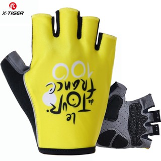 yellow bike gloves