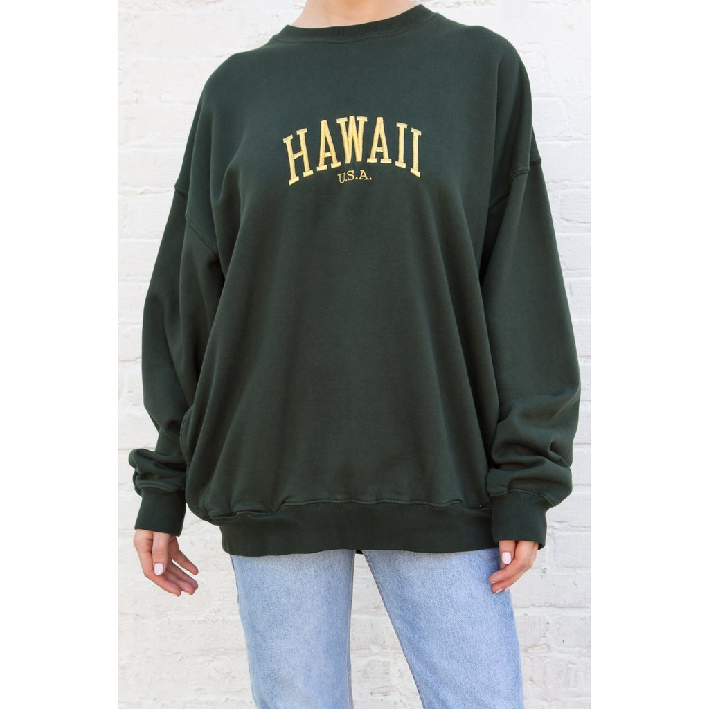 Brandy Melville Hawaii Erica Sweatshirt Authentic Shopee Philippines