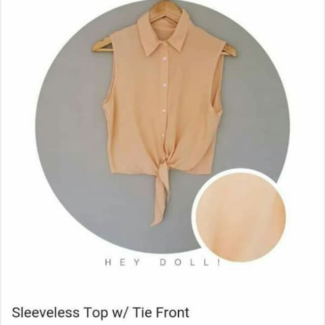 sleeveless polo