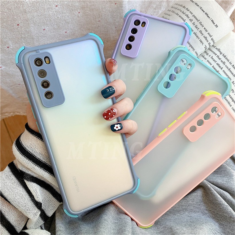 Macarons Colors Camera Protection Case For Realme 7i 7 Pro Real me XT