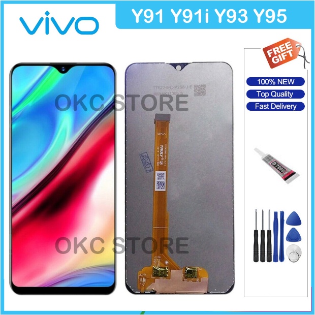 Original VIVO Y91 Y91i Y93 Y95 1816 1817 1814 1815 LCD with Frame Display Touch Screen Digitizer