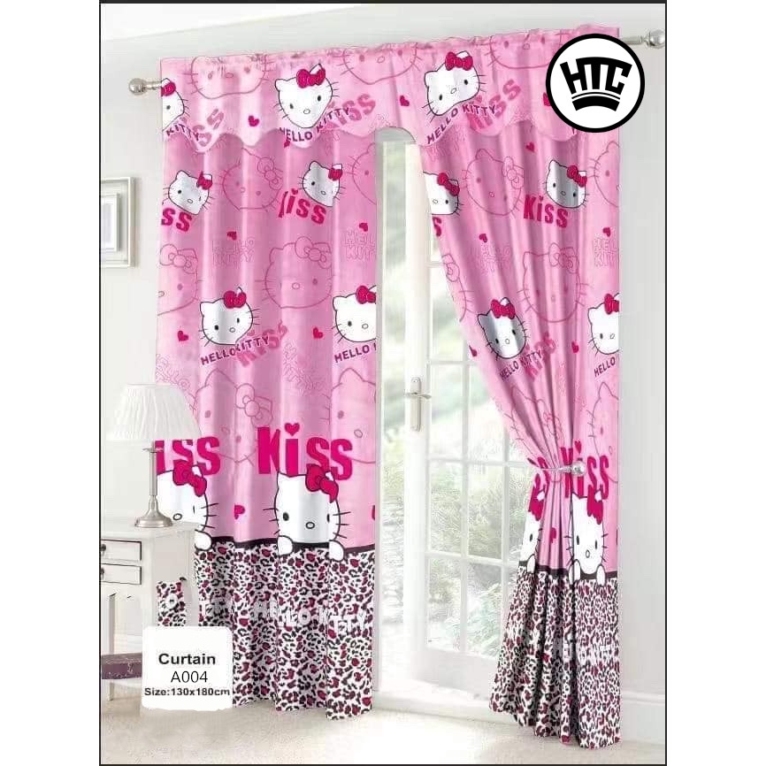 Home Decor Cartoon Curtains Hello Kitty Mickey&Mouse Sale Curtain for