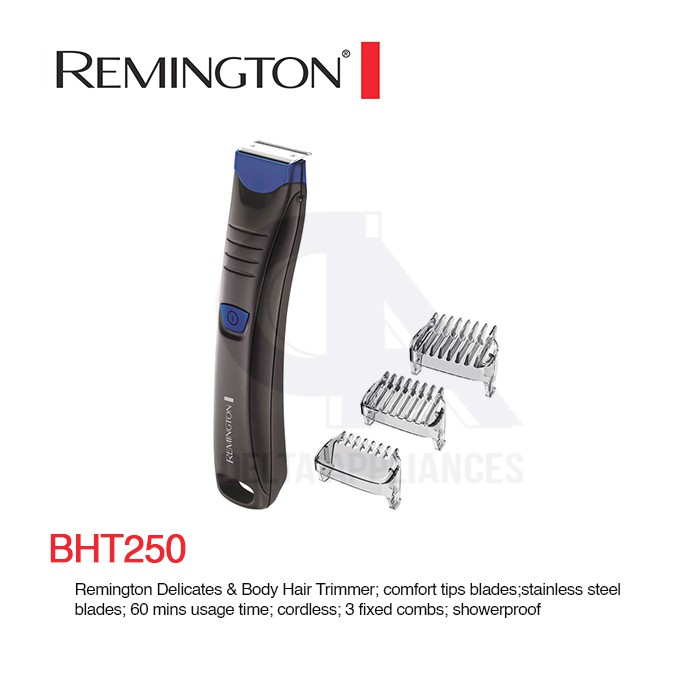 remington body hair trimmer bht250