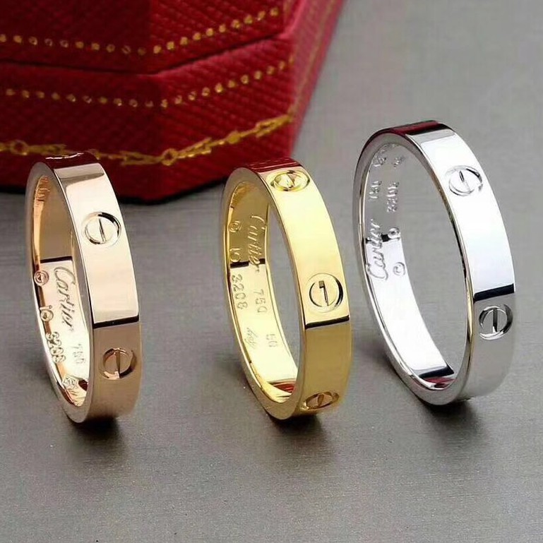 A\u0026J] Cartier Love Ring Stainless Steel 
