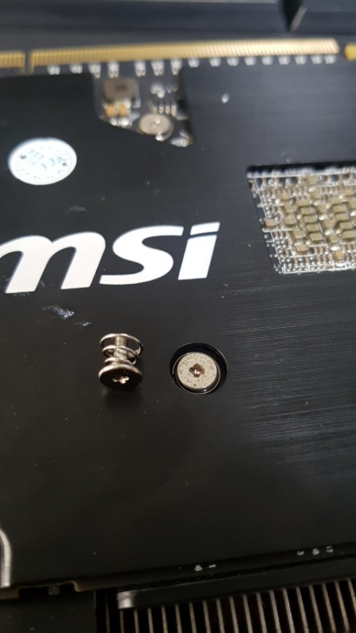 Graphics Card GPU Backplate Heatsink Screws Spring Screws Set M2 M2.5 7